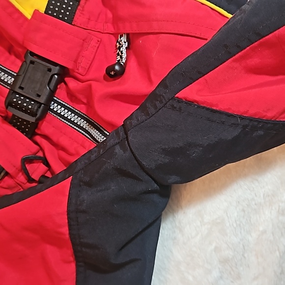 OBERMEYER VINTAGE KIDS Boy SKI SNOW SUIT RED-Black SIZE 4 preschool - Picture 12 of 12